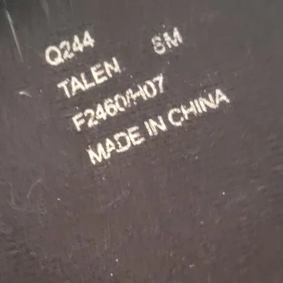 Coach Talen Womens Black Leather Quilted Winter Boots Zip Up Faux Fur Q244 - Picture 10 of 14